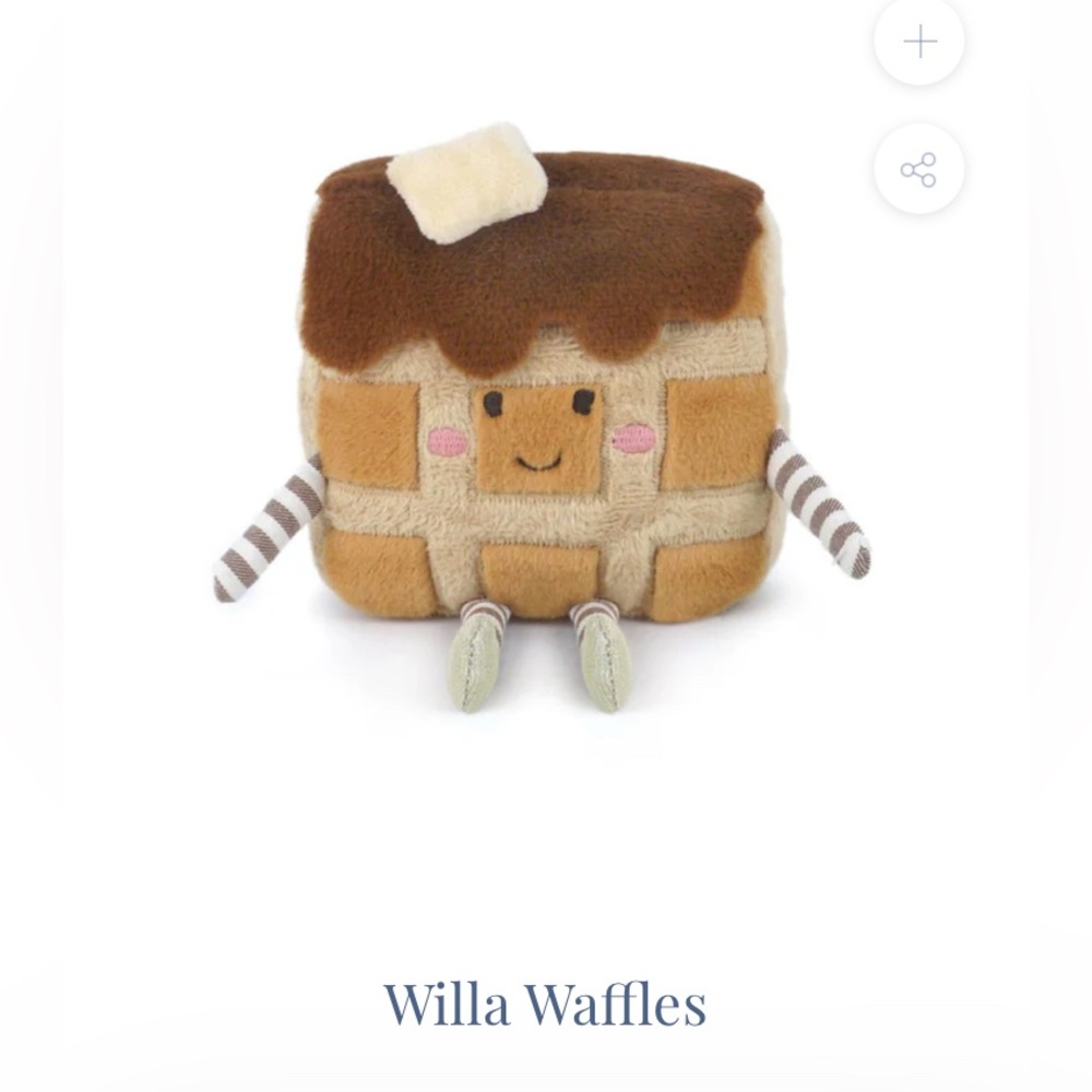 MonAmi plush toy Willa Waffles